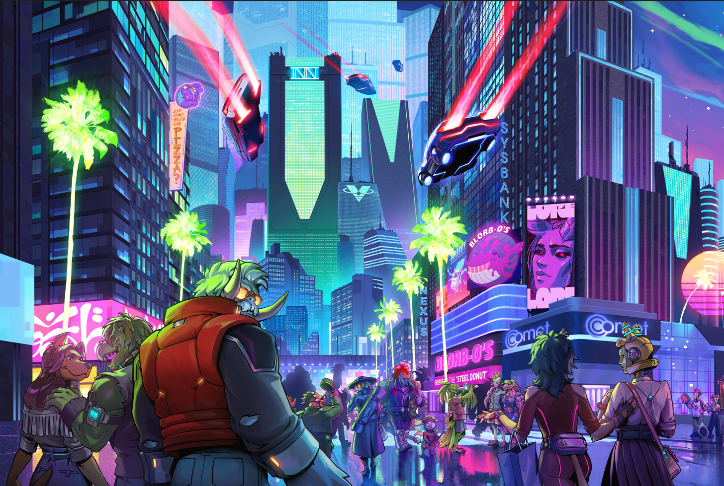 Neon Odyssey: Acting on Instinct